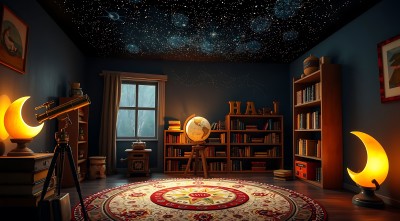 星空下的探索世界