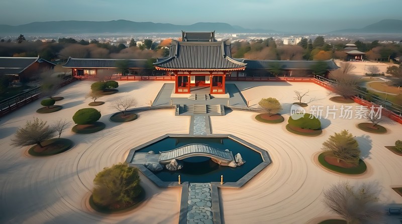 东方庭院之美古建筑与自然和谐共处