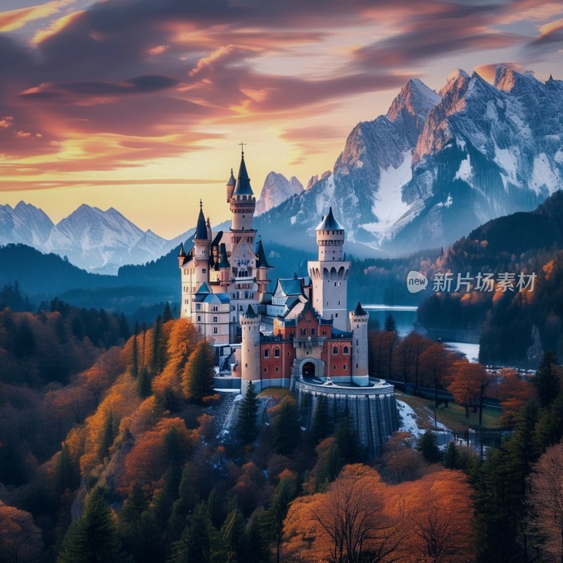 巴伐利亚秋色风光