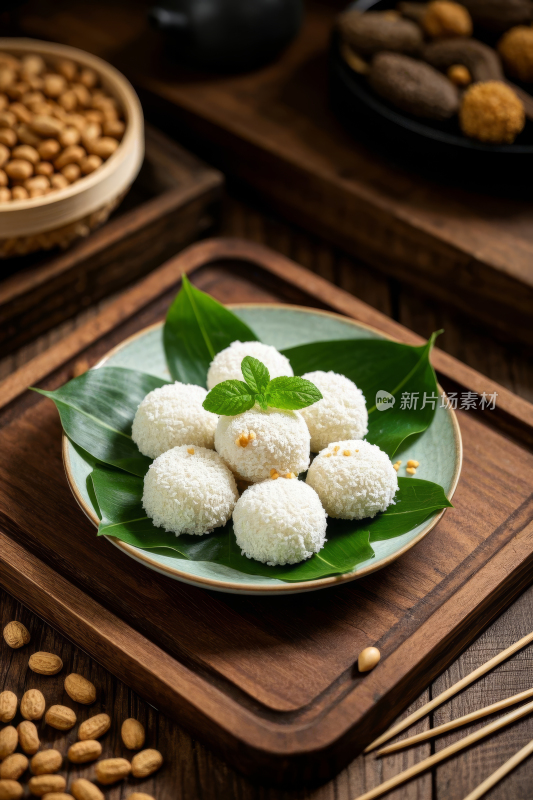 糯米糍中国传统经典美食中式家常美味食物