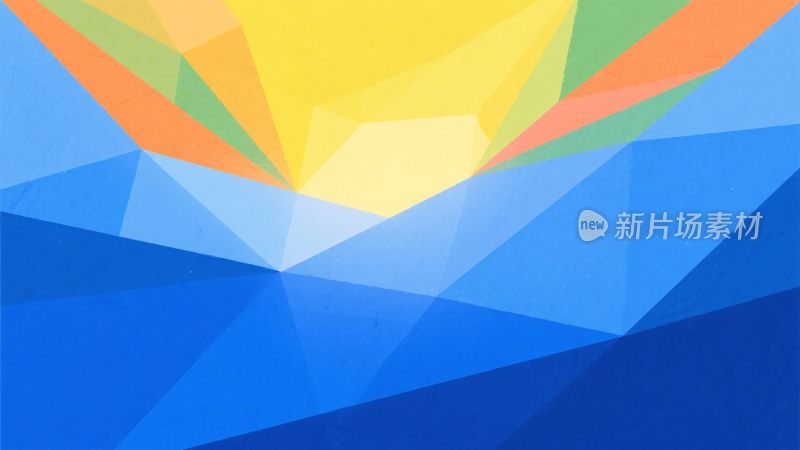 几何风格多彩渐变背景图