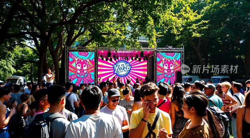 夏日狂欢节音乐与欢乐同在！