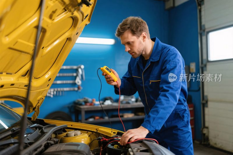 汽车维修场景图