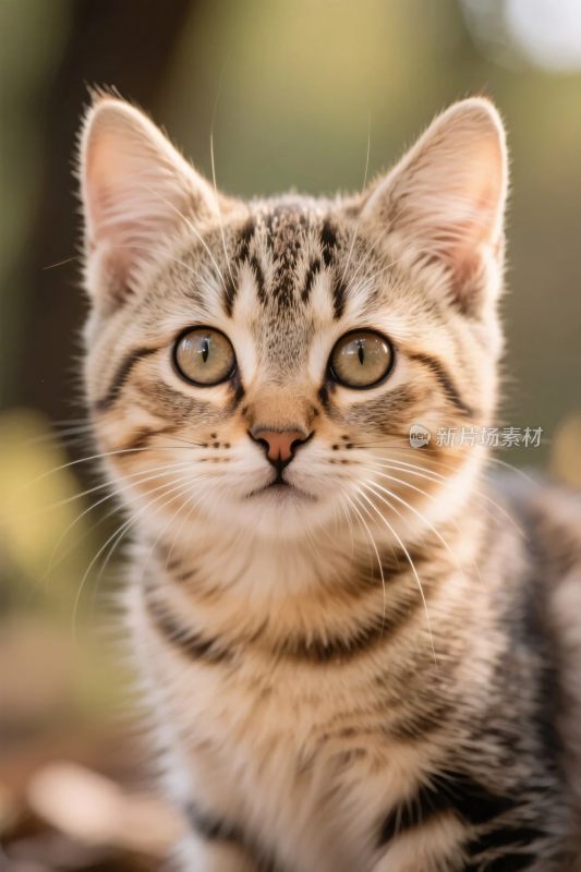 可爱小猫特写照