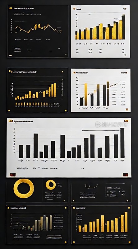 商业数据图表分析报告