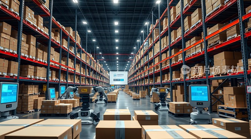 智能仓储机器人高效作业
