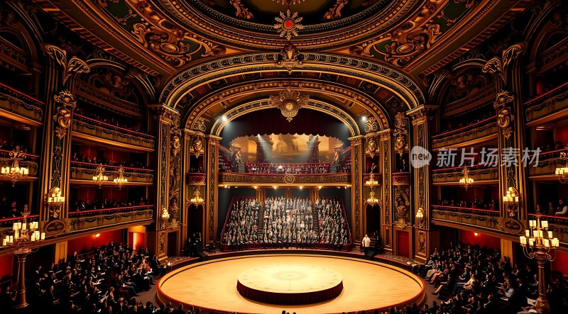 华丽歌剧院璀璨舞台盛宴