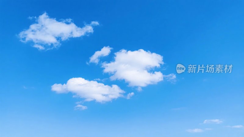 蓝天白云风景图