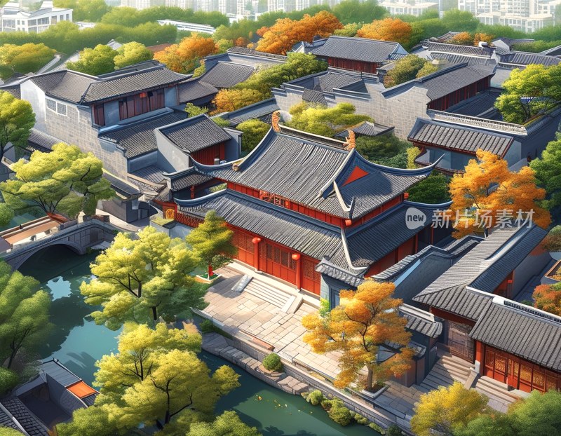 南京古建筑航拍