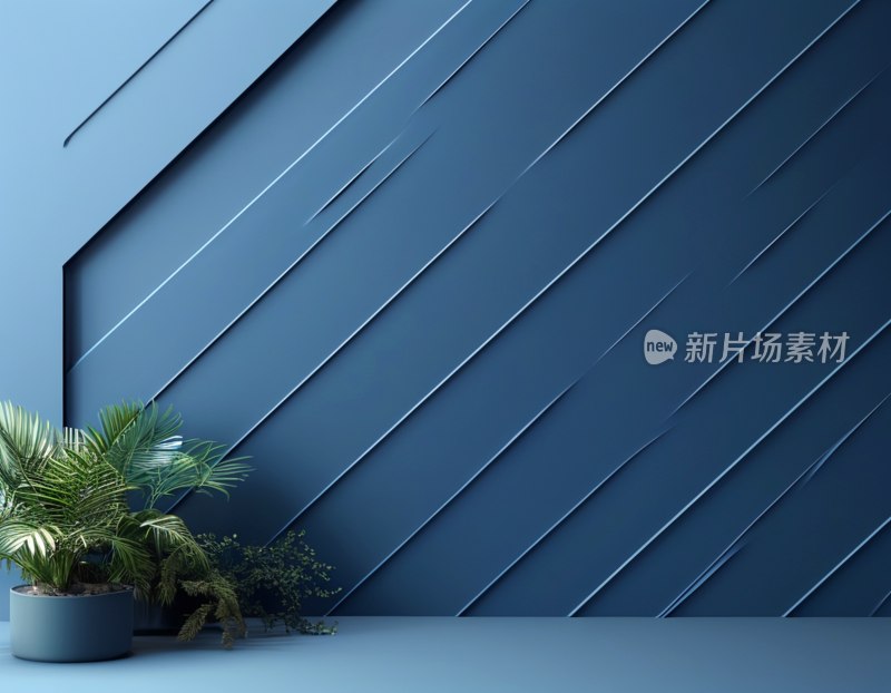 深蓝条纹背景设计