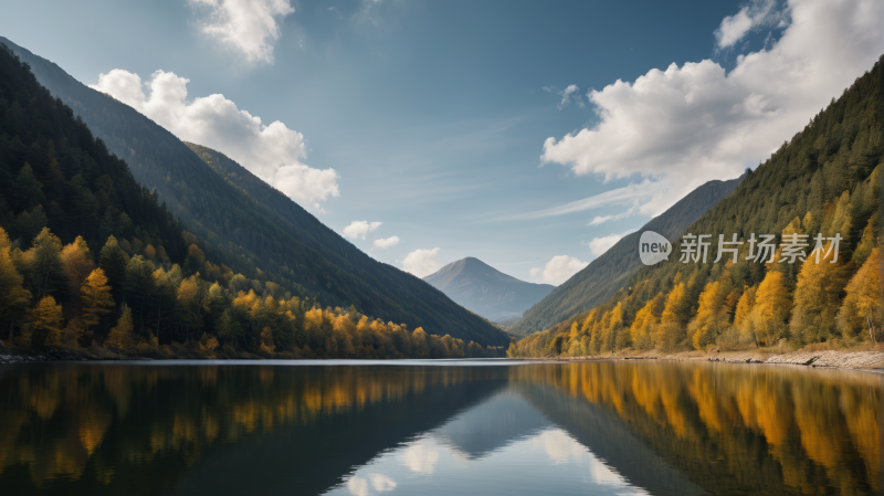 湖泊高清风景图片