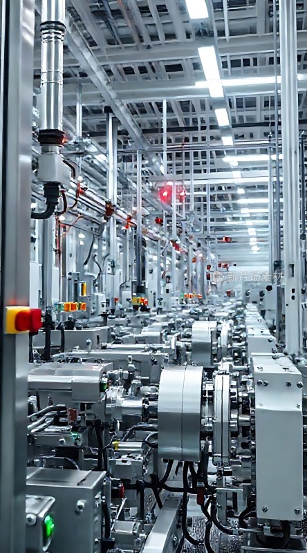 现代工厂生产线