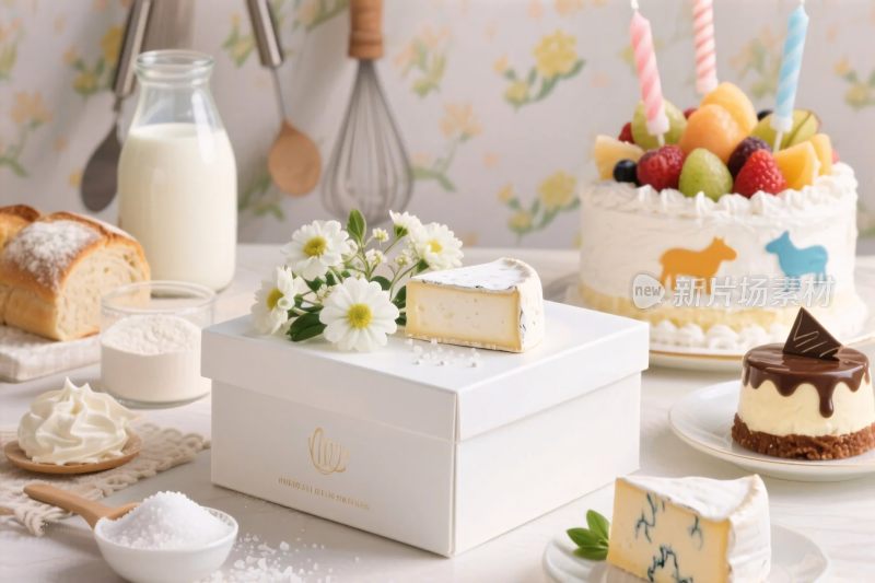 烘焙甜品陈列图