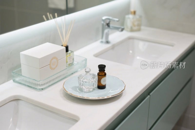浴室洗手台装饰场景