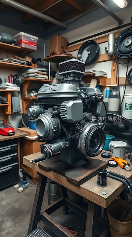 机械车间里的精密仪器