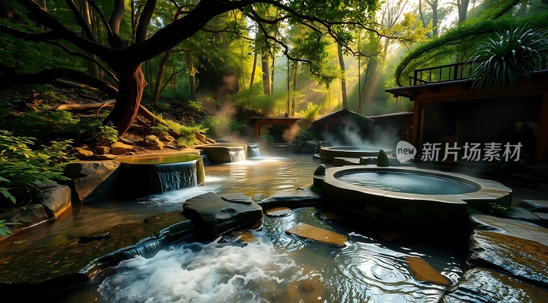 温泉秘境自然之韵