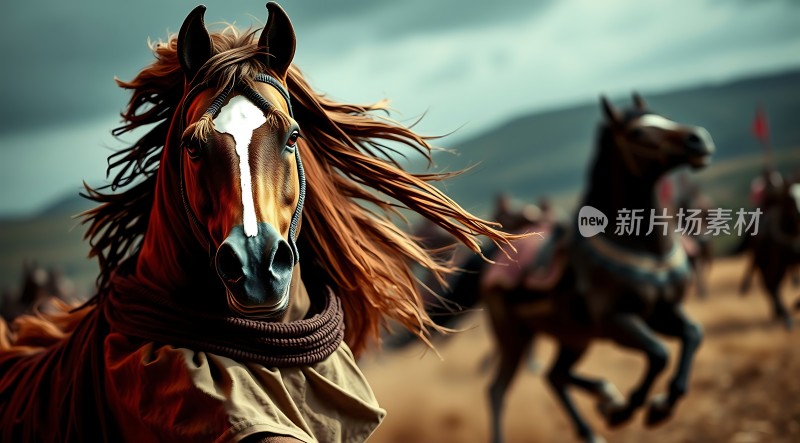 骏马奔腾风驰电掣