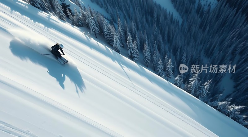 雪地速降挑战极限！