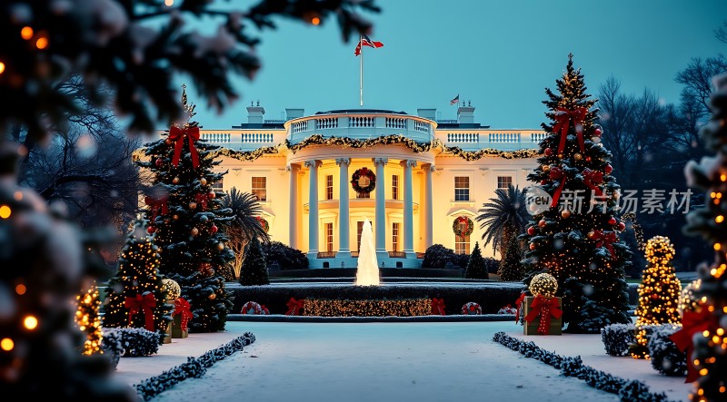 白宫圣诞夜
