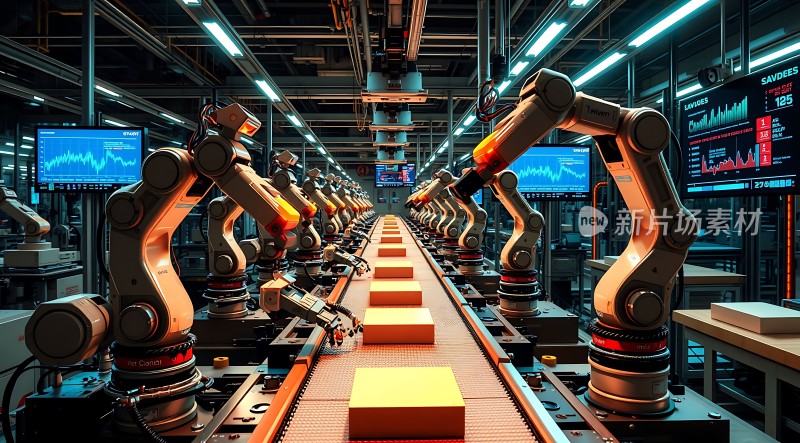 智能工厂生产线