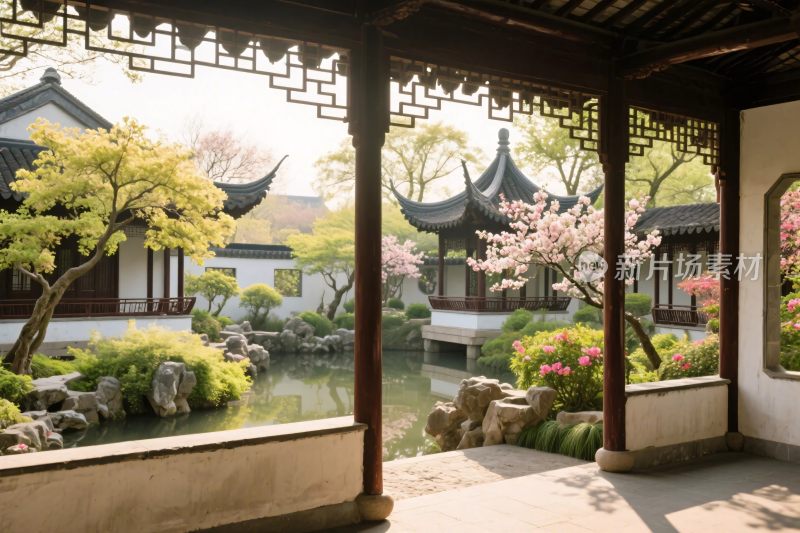 中式古典园林景观