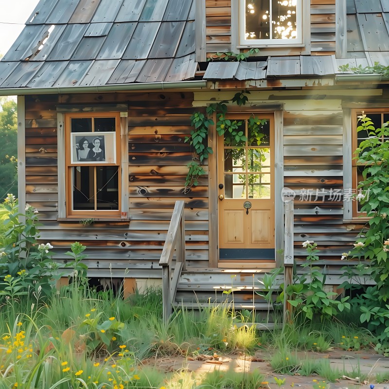 废弃小屋的温馨回忆