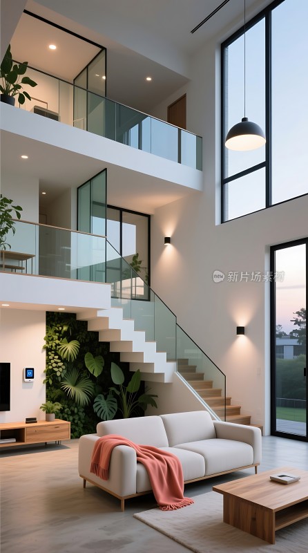 现代家居设计简约风格客厅