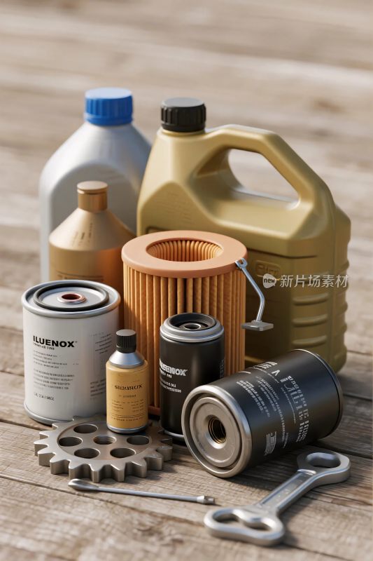 汽车养护用品集合图