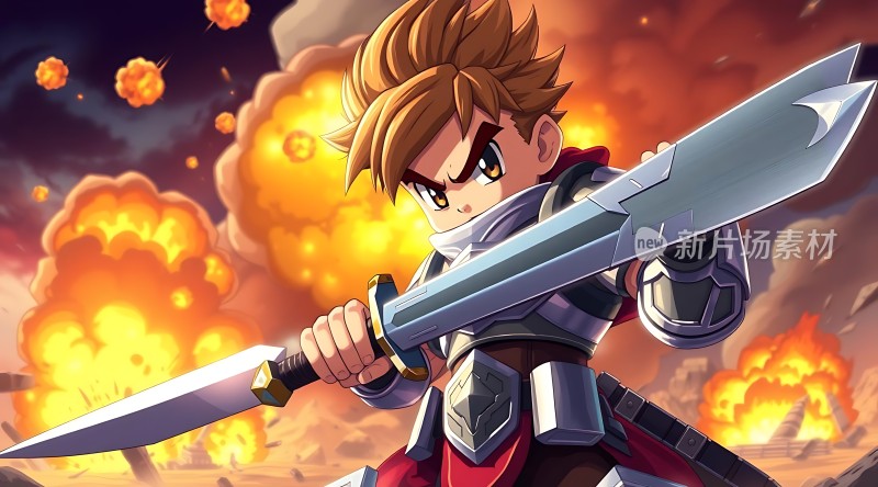 勇者挥剑战火中