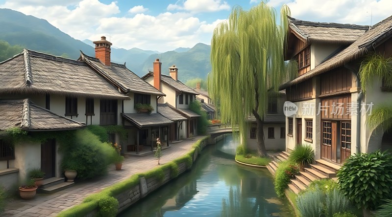 古色古香水乡风情