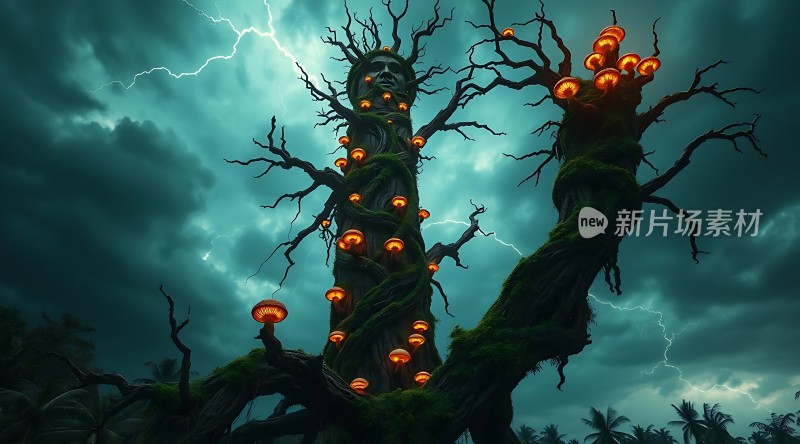 黑暗森林中的神秘树精