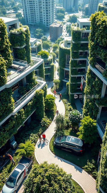 绿色生态社区未来城市生活新体验
