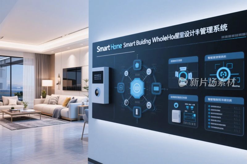 智能家居系统界面展示