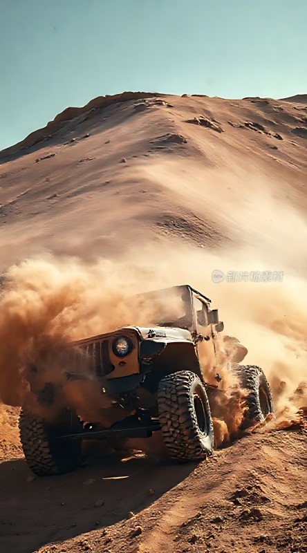 越野狂飙沙尘滚滚