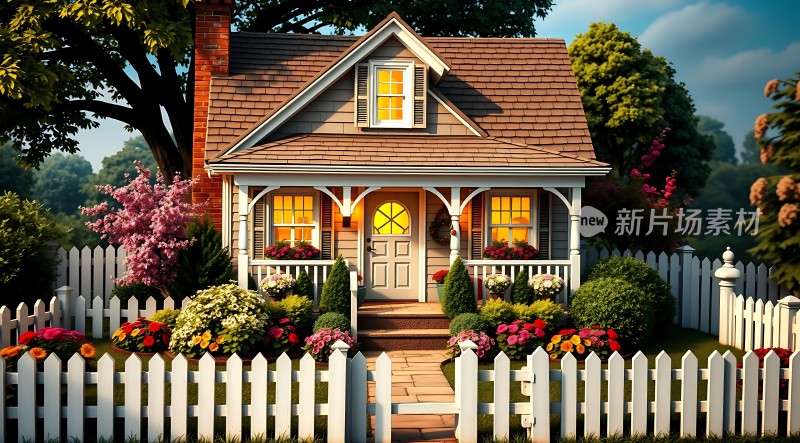 温馨小屋美丽家园