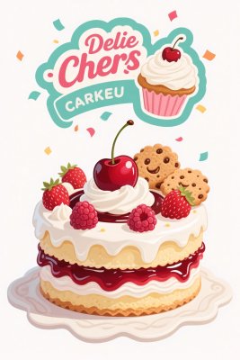 可爱好看的甜点插画 可爱好看的甜点插画