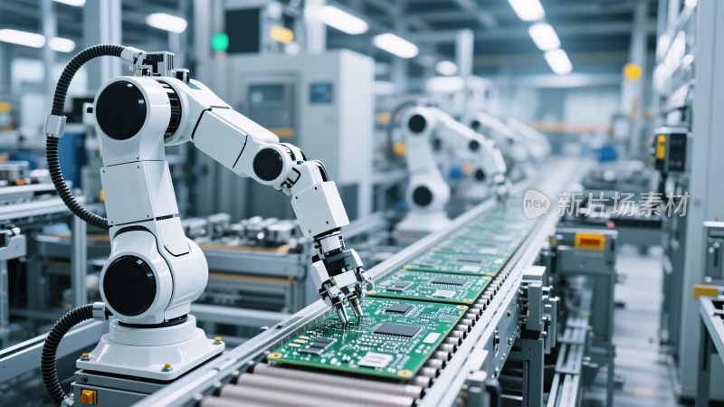 工业自动化生产线机器人