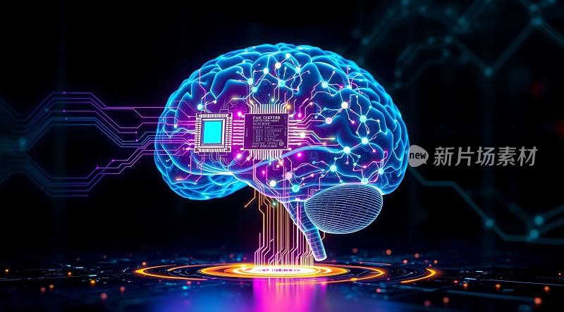 智能大脑芯片连接