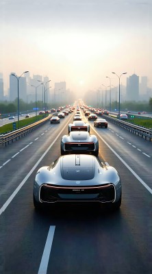 未来之城智能出行新时代