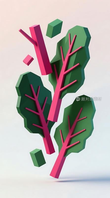 绿色植物艺术造型