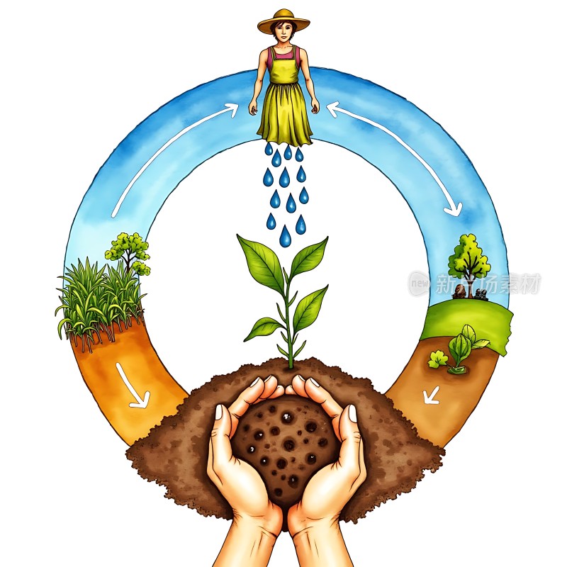 种树造林绿色未来