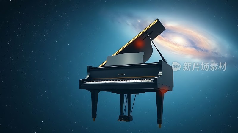 钢琴与宇宙的奇妙融合