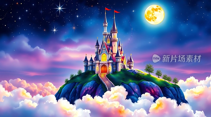 梦幻城堡之夜