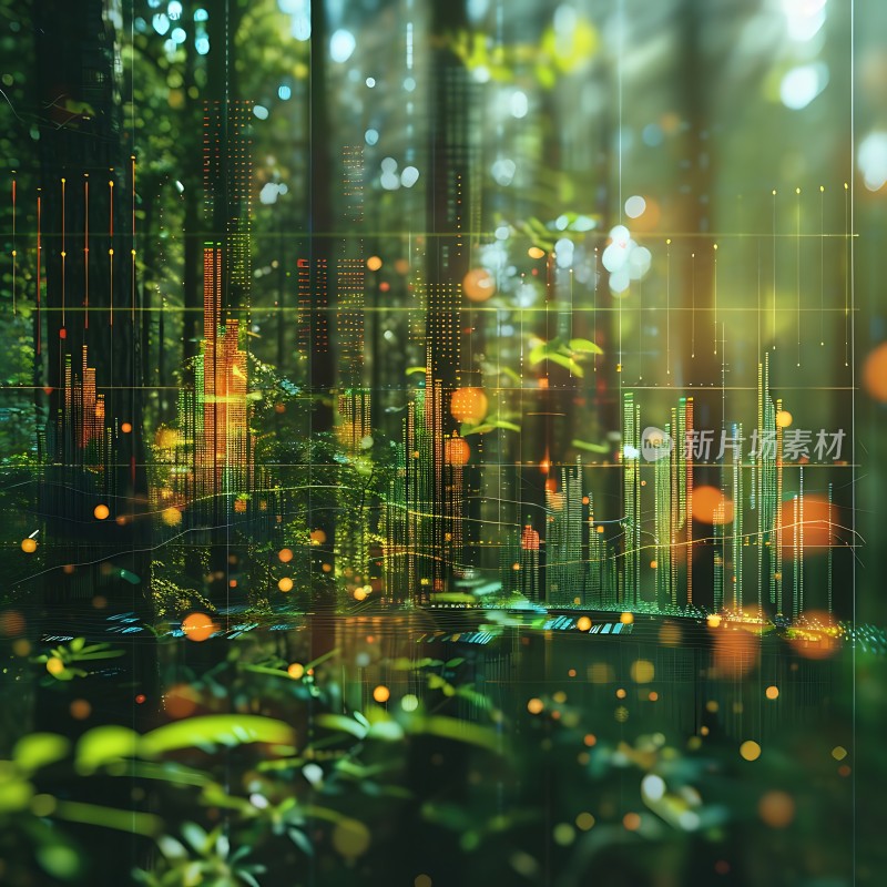 森林中的数字世界