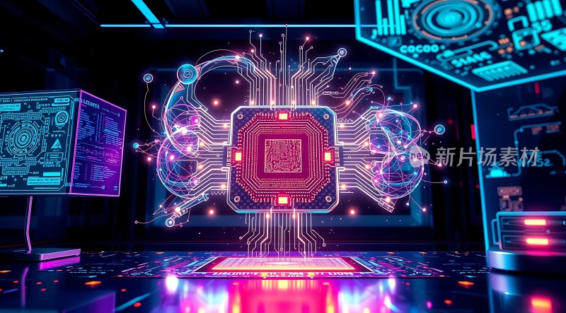 科技未来芯片世界