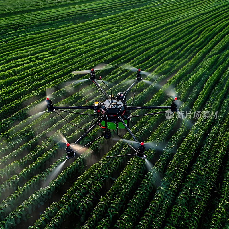 无人机农田作业科技助力农业发展