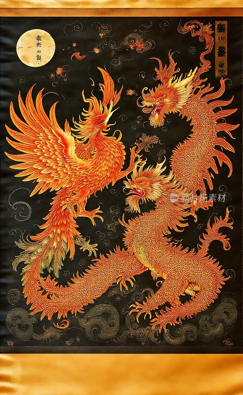 龙凤呈祥金碧辉煌