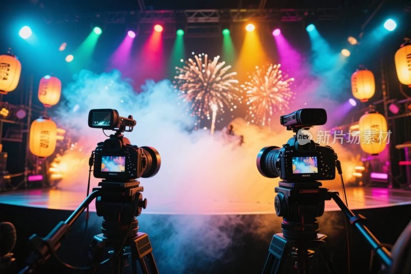 舞台摄影灯光演出场景