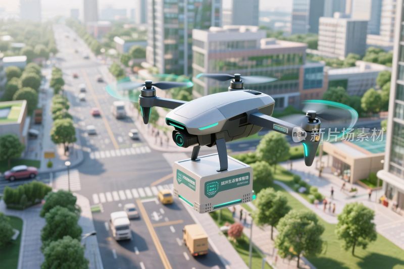 无人机城市配送场景