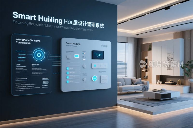 智能家居设计展示界面